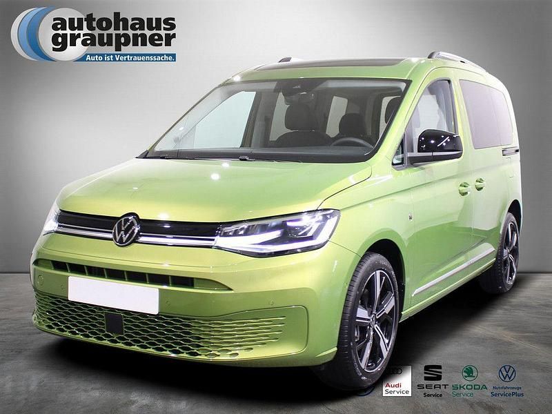 Neu VW Caddy Style 116 PS (85 kW) 2025 Golden green Van / Kleinbus