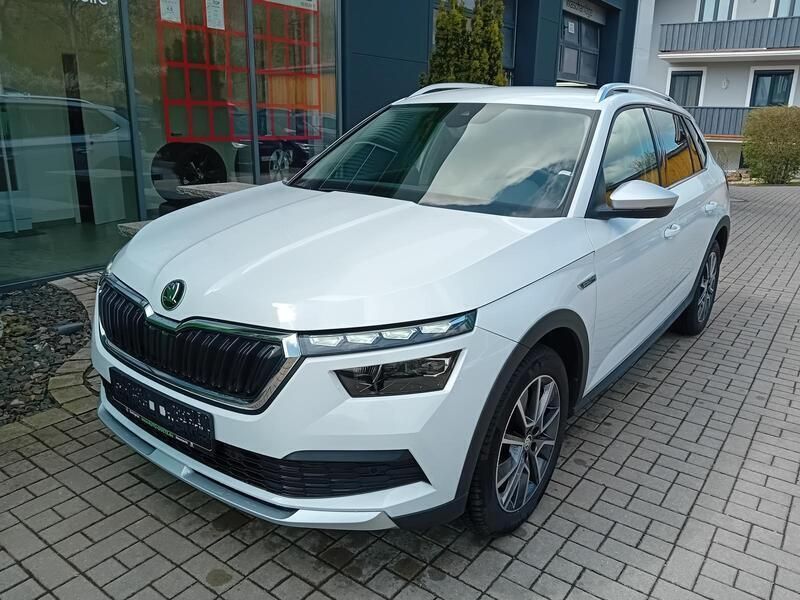 Gebraucht Skoda Kamiq ScoutLine 110 PS (80 kW) 2021 Weiß SUV