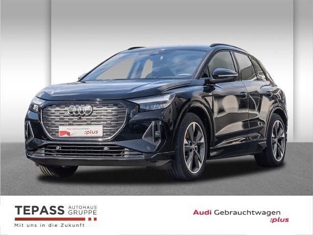 Schwarz Gebraucht 2022 Audi Q4 e-tron S-Line SUV | 34.280 € (Superpreis) - Bild 1/4