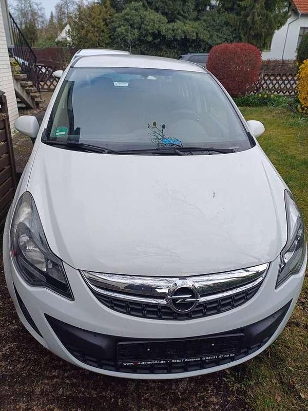 Gebraucht Opel Corsa Edition 69 PS (50 kW) 2014 Weiß Kleinwagen