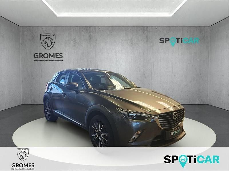 Grau Gebraucht 2017 Mazda CX-3 Sports-Line SUV | 13.990 € (Fairer Preis) - Bild 1/4