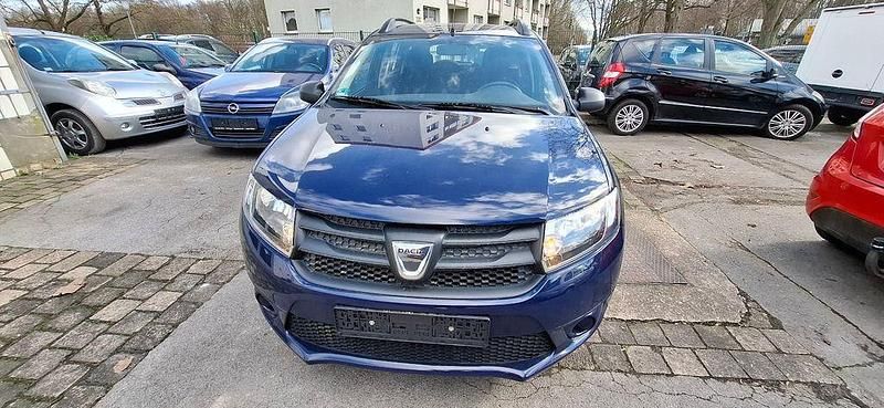 Gebraucht Dacia Logan MCV Ambiance 75 PS (55 kW) 2013 Blau Kombi