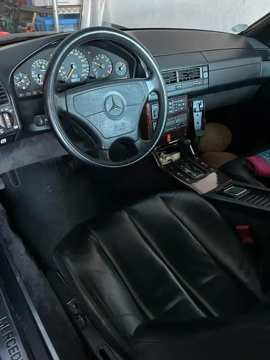 Gebraucht Mercedes SL300 190 PS (139 kW) 1992 Schwarz Cabrio