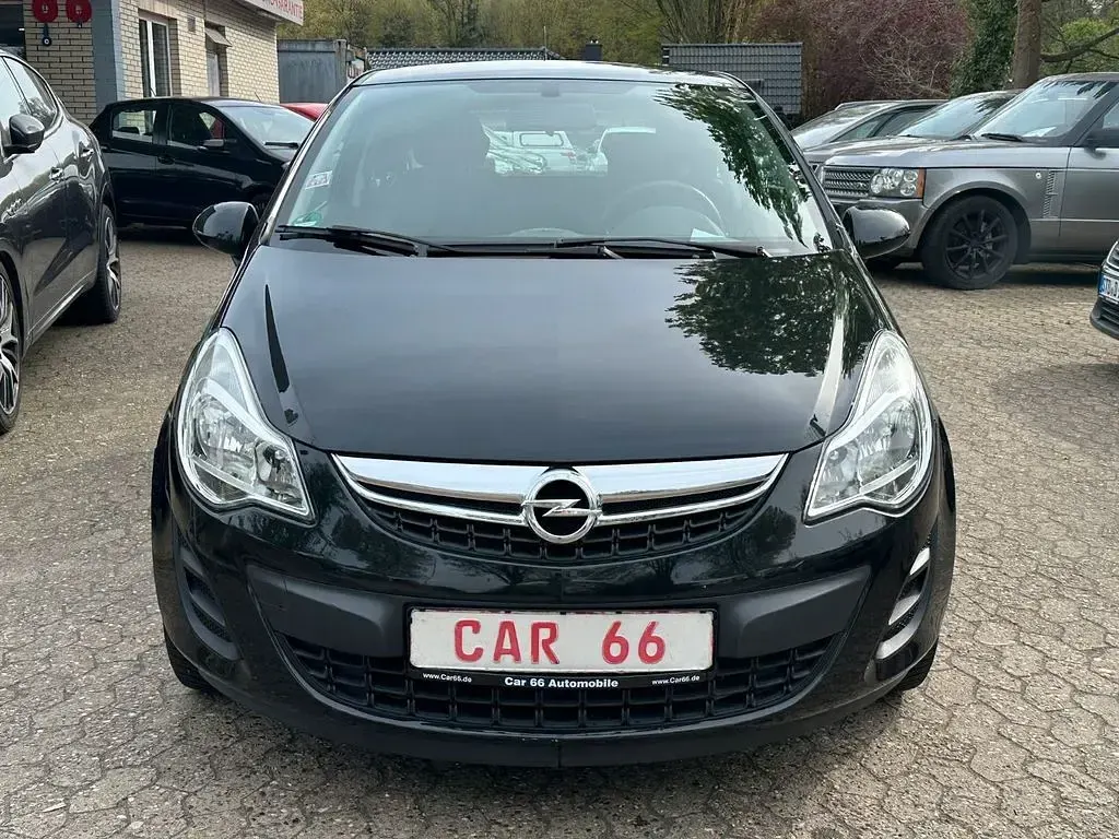 Second-hand Opel Corsa Active 69 CP (50 kW) 2013 Negru Hatchback
