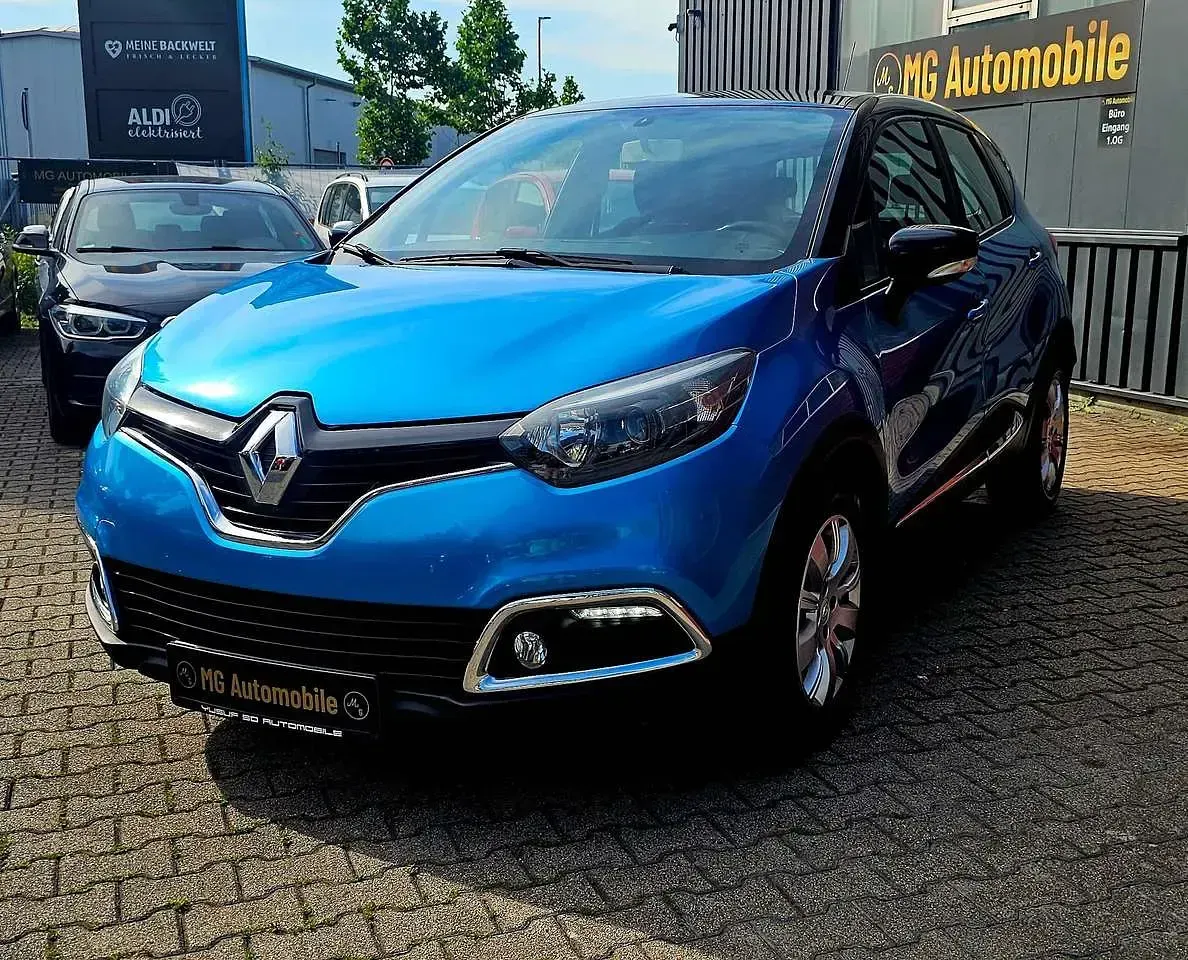 Gebraucht Renault Captur Dynamique 90 PS (66 kW) 2013 Blau rpm schwarz gne SUV