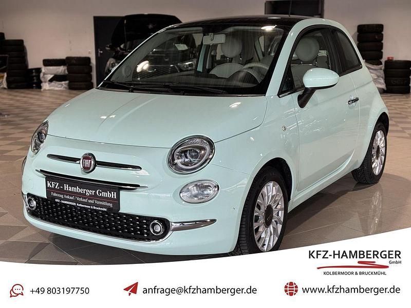Grün Gebraucht 2017 Fiat 500 Lounge Limousine | 11.490 € (Etwas zu teuer) - Bild 1/4
