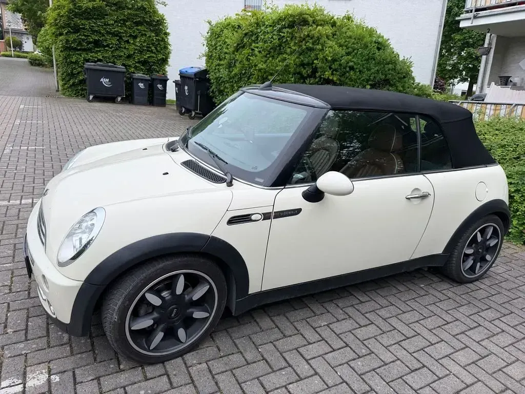 Gebraucht Mini Cooper Cabriolet 116 PS (85 kW) 2008 Weiß Cabrio