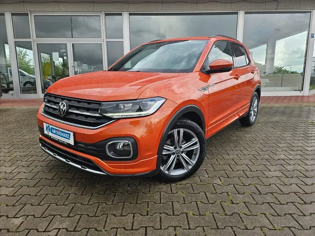 Gebraucht VW T-Cross R-line 150 PS (110 kW) 2022 Orange SUV