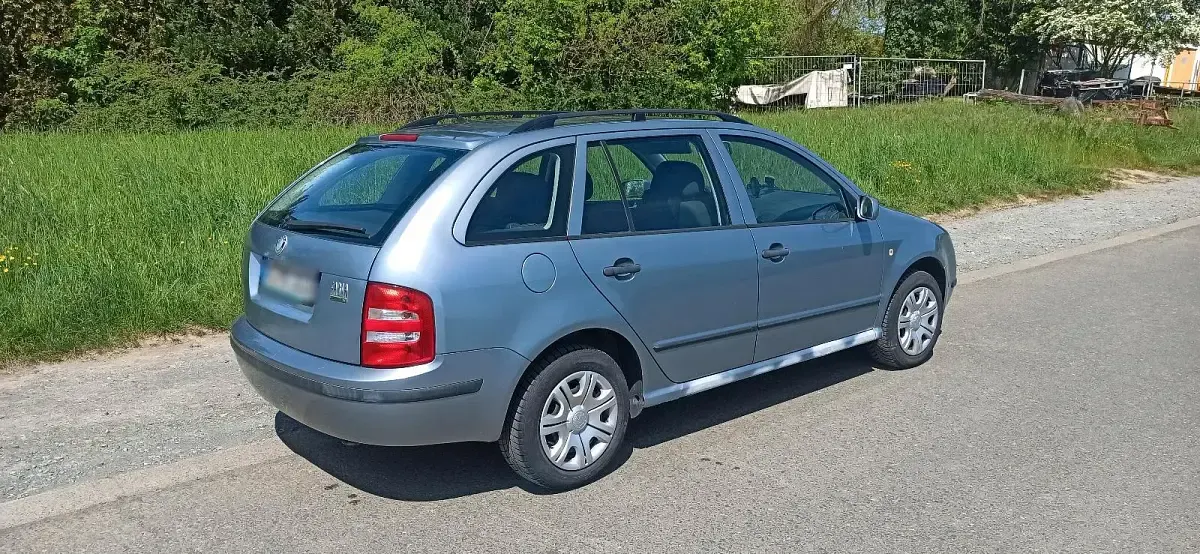 Gebraucht Skoda Fabia 75 PS (55 kW) 2004 Blau Kombi