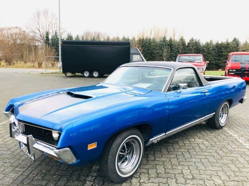 Blau metallic Gebraucht 1970 Ford Ranchero SUV | 23.899 € - Bild 1/4