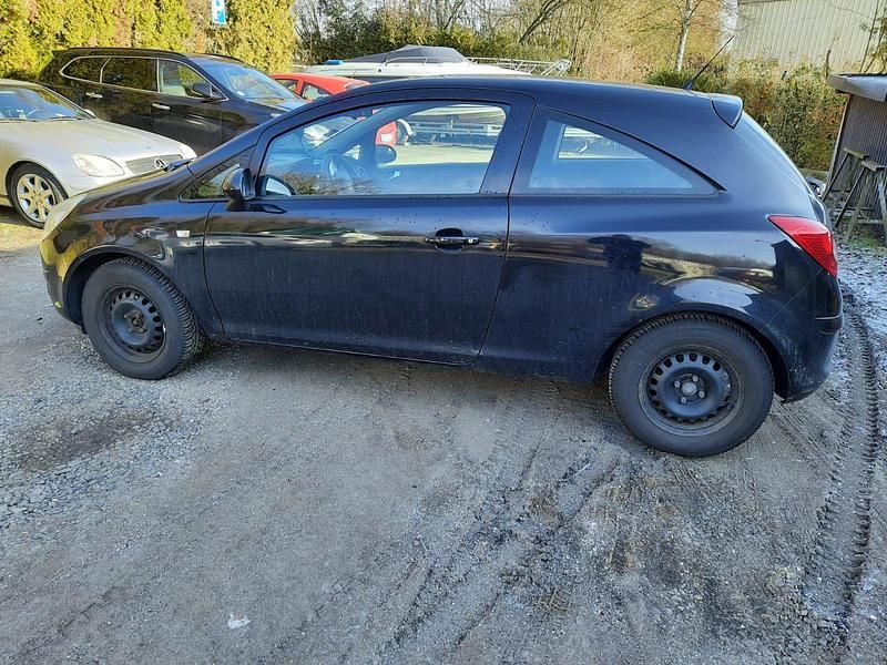Schwarz Gebraucht 2008 Opel Corsa Edition Kleinwagen | 750 € (Superpreis) - Bild 1/4