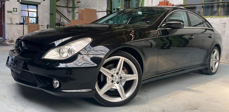 Schwarz Gebraucht 2009 Mercedes CLS350 AMG Coupé | 20.990 € - Bild 1/4