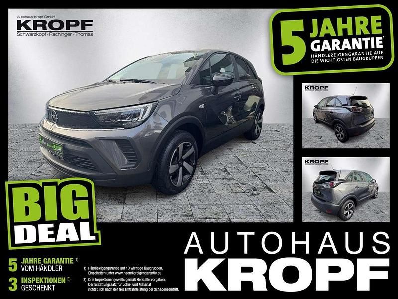 Mondstein grau/e:vulkan grau Gebraucht 2022 Opel Crossland X SUV | 15.890 € (Guter Preis) - Bild 1/4