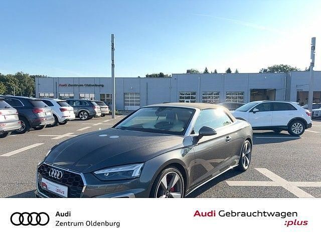 Grau Gebraucht 2024 Audi A5 Cabriolet S-Line Cabrio | 51.479 € (Etwas zu teuer) - Bild 1/4