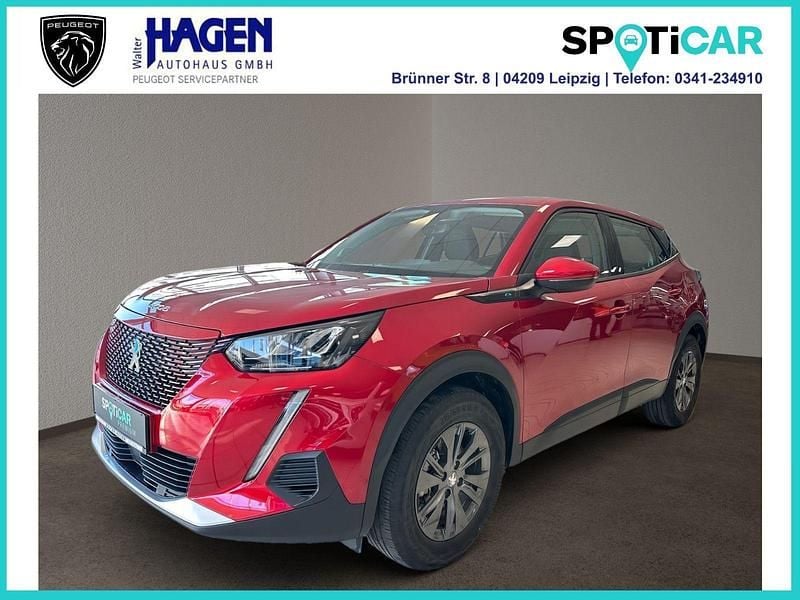 Elixir rot Gebraucht 2021 Peugeot e-2008 Active SUV | 13.950 € (Superpreis) - Bild 1/4