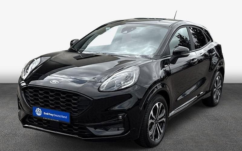 Schwarz Gebraucht 2024 Ford Puma Gen-E ST-Line SUV | 22.400 € - Bild 1/4
