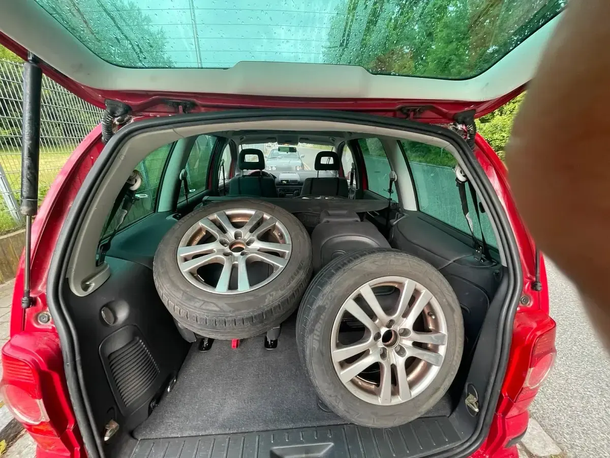Gebraucht VW Sharan 116 PS (85 kW) 2007 Rot Van / Kleinbus
