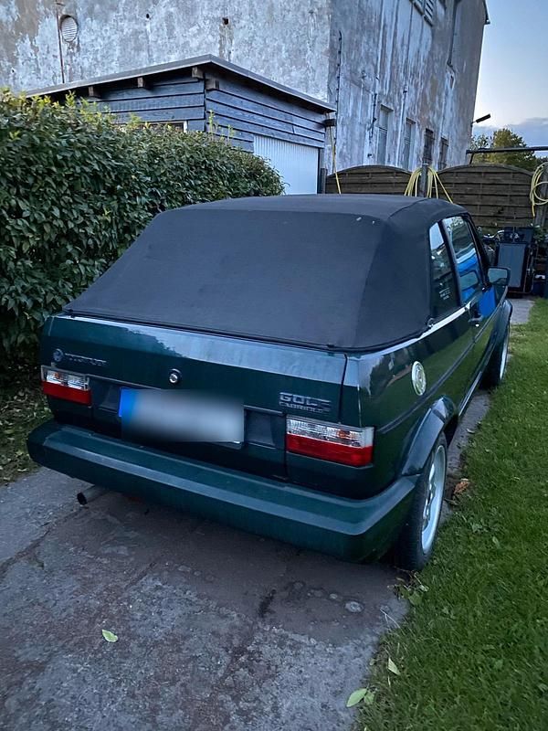 Gebraucht VW Golf Cabriolet Karmann 98 PS (72 kW) 1992 Grün Cabrio