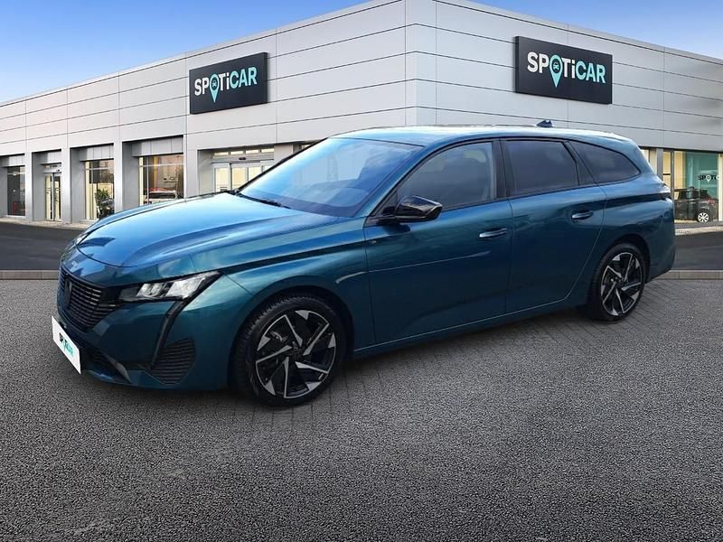 Blau Gebraucht 2022 Peugeot 308 SW Allure Kombi | 18.990 € - Bild 1/4