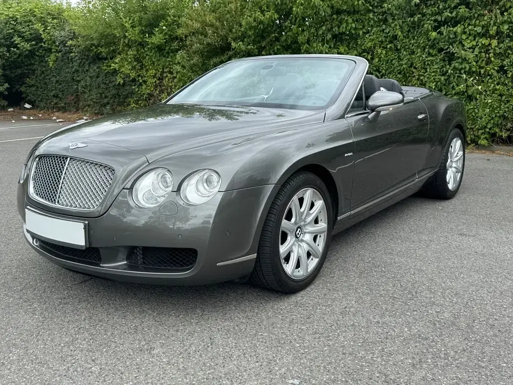 Gebraucht Bentley Continental GT Convertible 559 PS (411 kW) 2008 Grau metallic Cabrio