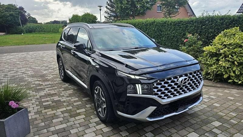 Schwarz Gebraucht 2020 Hyundai Santa Fe Prime SUV | 28.500 € (Superpreis) - Bild 1/4