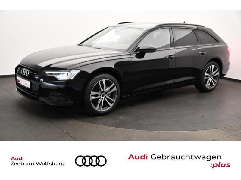 Mythosschwarz metallic Gebraucht 2024 Audi A6 Advanced Kombi | 43.980 € (Fairer Preis) - Bild 1/3