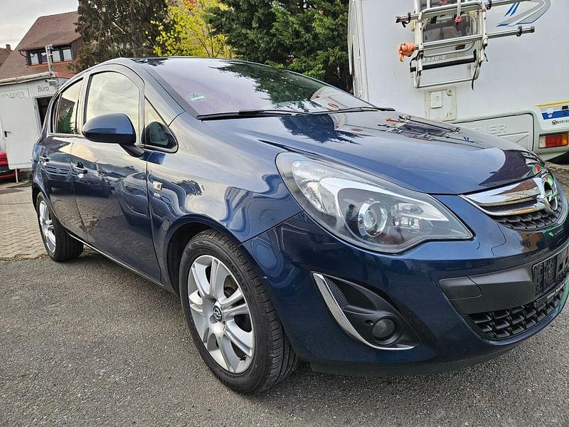 Gebraucht Opel Corsa Satellite 101 PS (74 kW) 2011 Blau Kleinwagen
