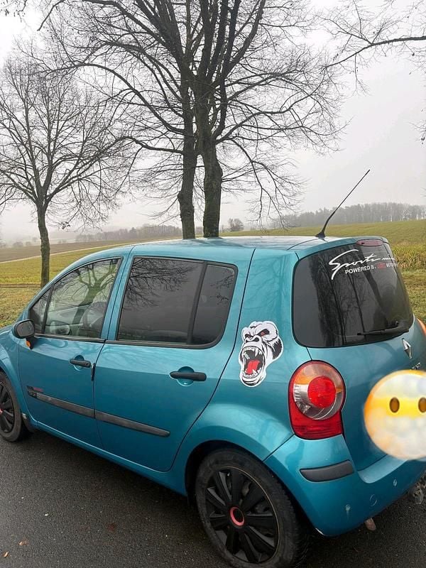 Używany Renault Modus 86 KM (63 kW) 2004 Niebieski Minivan