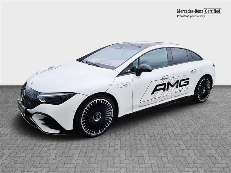 Weiß Gebraucht 2022 Mercedes EQE AMG 43 AMG Limousine | 75.515 € - Bild 1/4