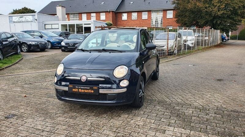 Gebraucht Fiat 500 Pop 69 PS (50 kW) 2011 Blau Cabrio
