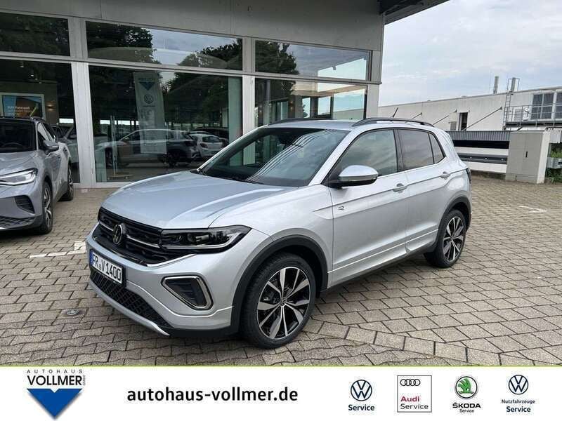 Silber Gebraucht 2025 VW T-Cross R-line SUV | 27.440 € (Fairer Preis) - Bild 1/2