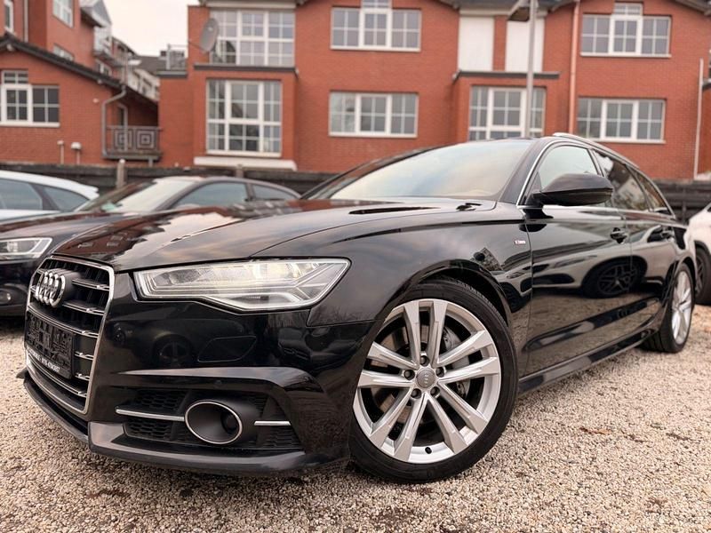 Schwarz Gebraucht 2018 Audi A6 S-Line Kombi | 14.450 € (Superpreis) - Bild 1/4
