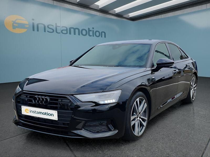 Schwarz Gebraucht 2023 Audi A6 Limousine | 42.499 € (Fairer Preis) - Bild 1/4