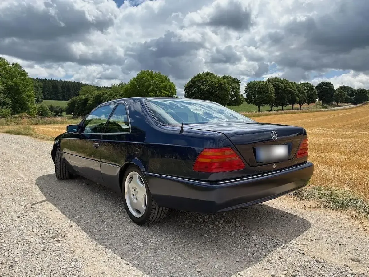 Gebraucht Mercedes S420 279 PS (205 kW) 1995 Blau Coupé