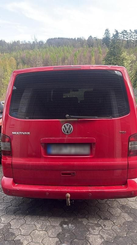 Gebraucht VW Multivan 174 PS (127 kW) 2004 Rot Van / Kleinbus