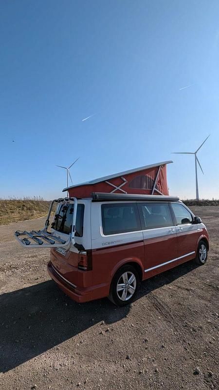 Gebraucht VW California California 204 PS (150 kW) 2017 Rot Van