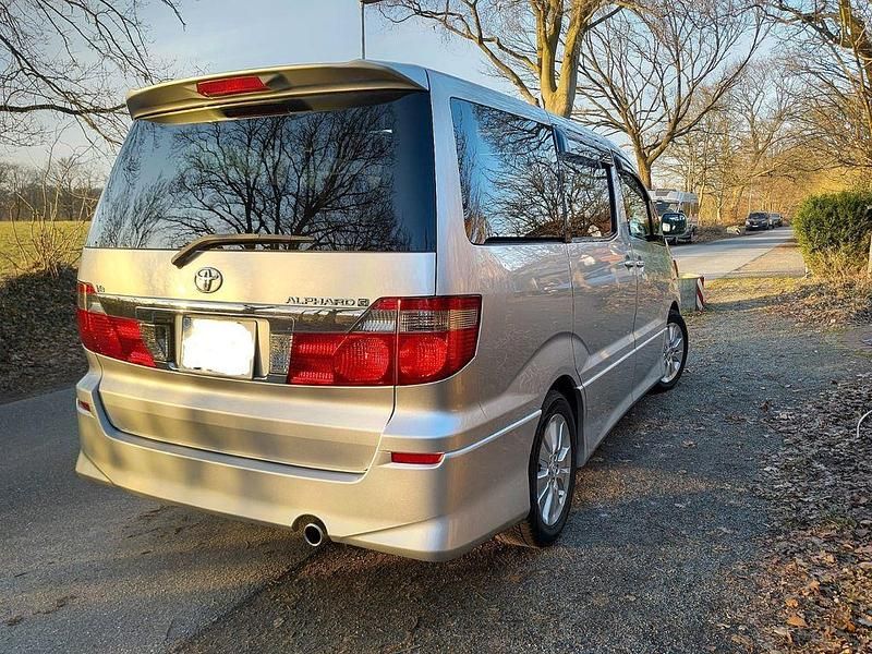Gebraucht Toyota Alphard 220 PS (161 kW) 2003 Silber Van / Kleinbus