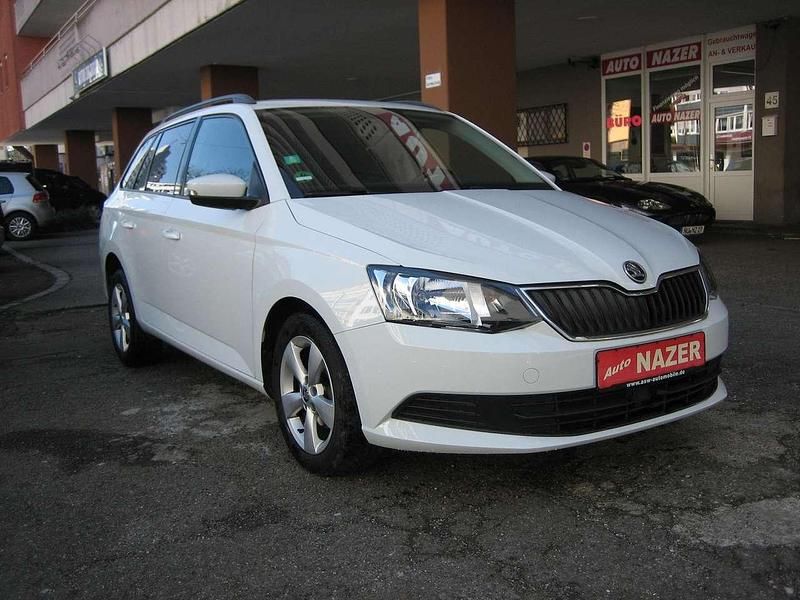 Gebraucht Skoda Fabia Ambition 90 PS (66 kW) 2016 Moonweiss metallic Kombi