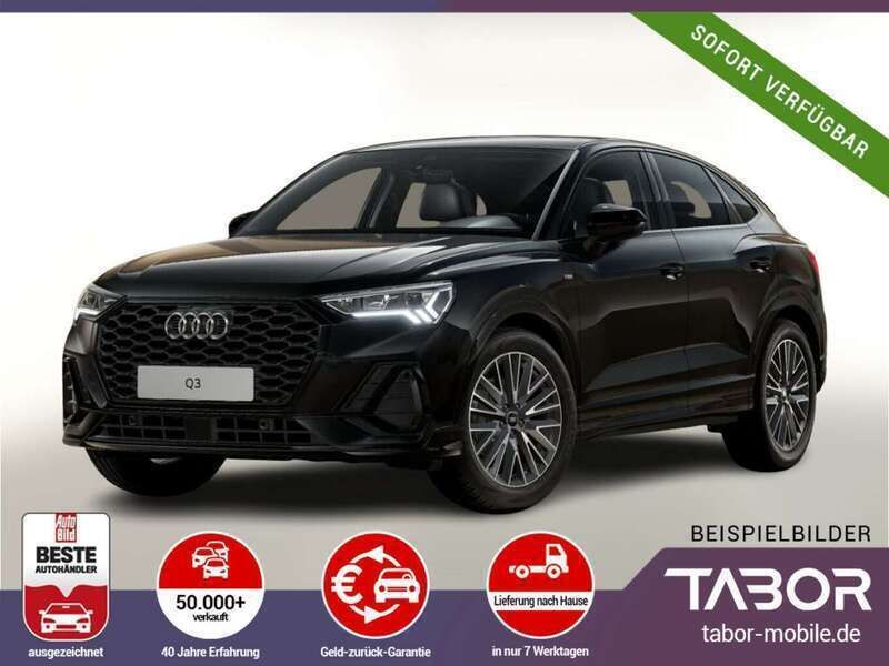 Mythosschwarz metallic Neu 2025 Audi Q3 Sportback S-Line SUV | 46.288 € (Guter Preis) - Bild 1/4