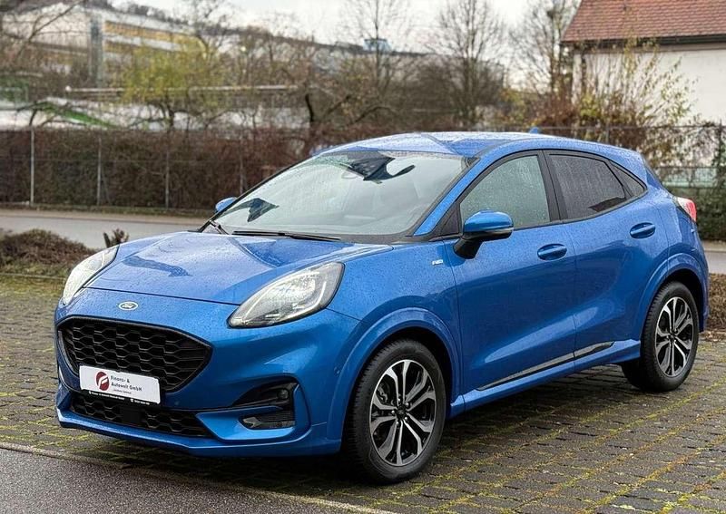 Dynamicblau Gebraucht 2024 Ford Puma ST-Line X SUV | 22.290 € (Superpreis) - Bild 1/4