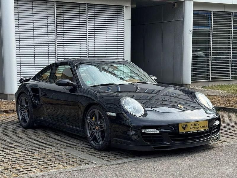 Gebraucht Porsche 911 Turbo Chrono 480 PS (353 kW) 2008 Basaltschwarz Coupé