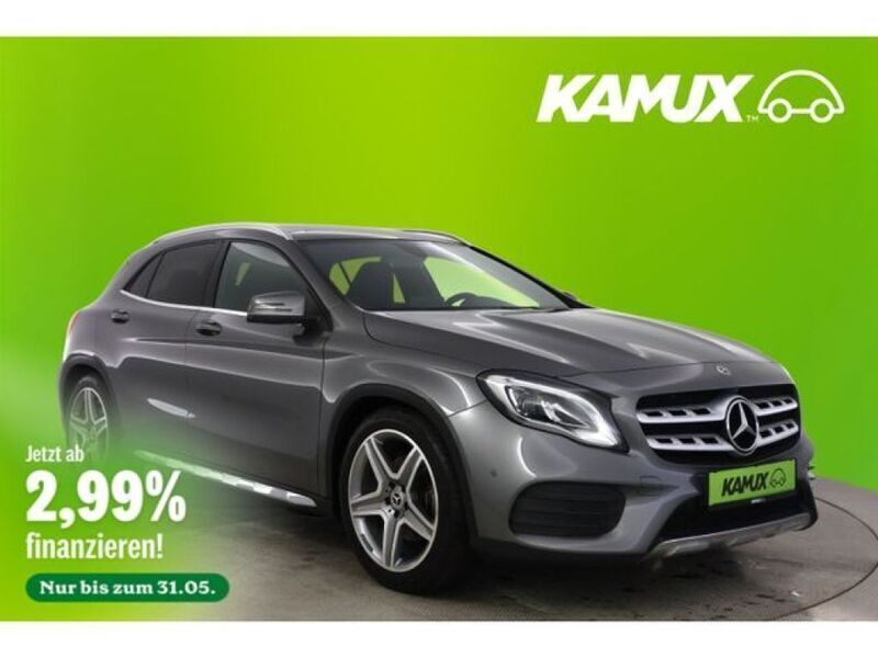 Grau Gebraucht 2019 Mercedes GLA220 AMG line SUV | 24.900 € (Fairer Preis) - Bild 1/2