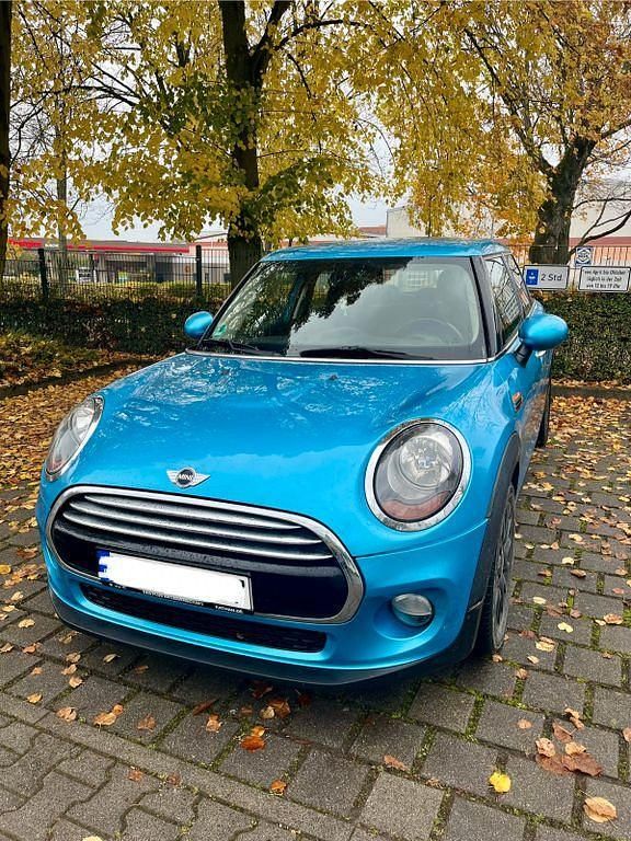 Blau Gebraucht 2016 Mini Cooper D Pepper Kleinwagen | 7.600 € (Teuer) - Bild 1/4