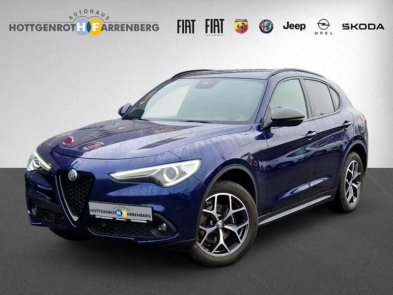 Colore esterno (blu montecarlo Gebraucht 2019 Alfa Romeo Stelvio Tech Edition SUV | 22.990 € (Guter Preis) - Bild 1/4
