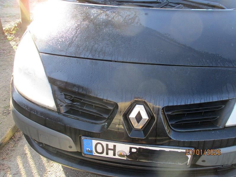 Gebraucht Renault Grand Scénic II 131 PS (96 kW) 2008 Schwarz Van / Kleinbus