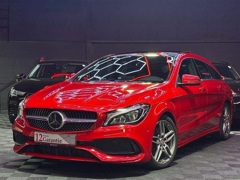 Rot Gebraucht 2017 Mercedes CLA200 Shooting Brake AMG Kombi | 17.380 € (Etwas zu teuer) - Bild 1/4
