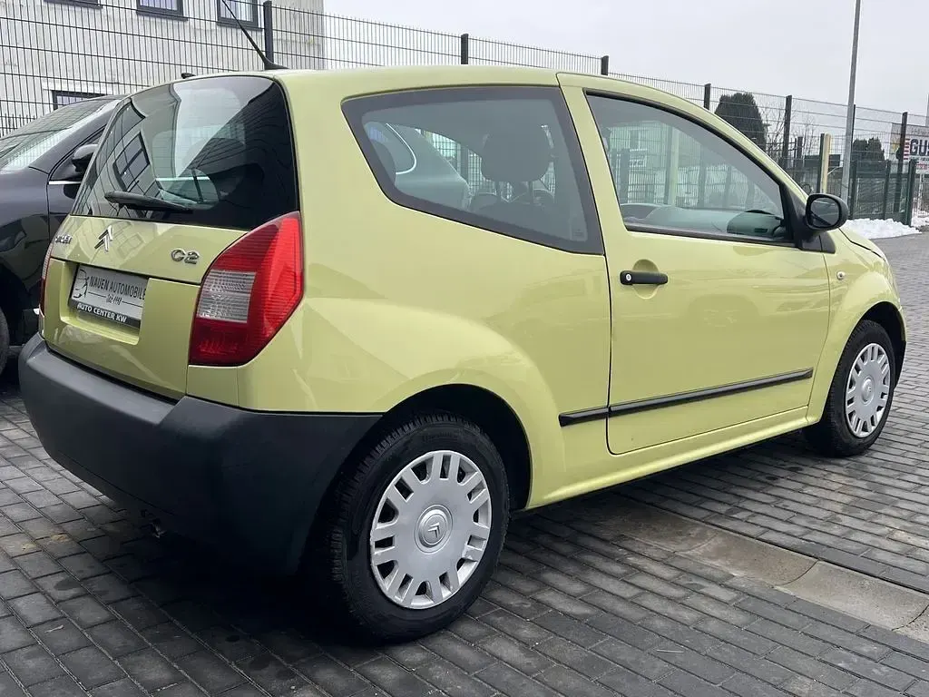 Gebraucht Citroën C2 Advance 60 PS (44 kW) 2006 Gelb Kleinwagen