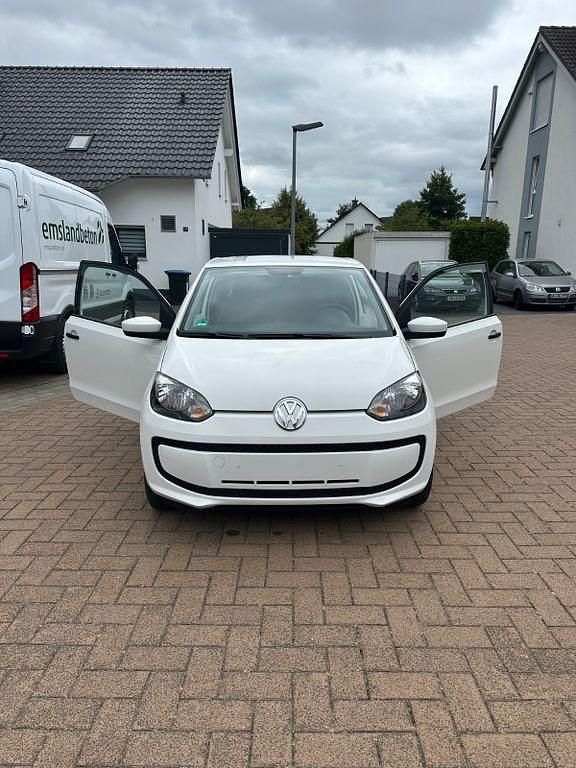 Weiß Gebraucht 2014 VW up! CLUB Kleinwagen | 5.200 € (Guter Preis) - Bild 1/4
