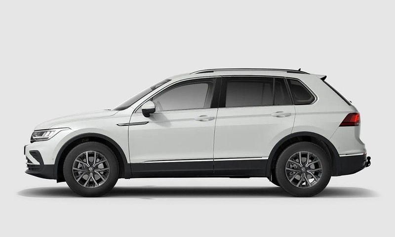 Gebraucht VW Tiguan Life 122 PS (89 kW) 2021 Weiß SUV