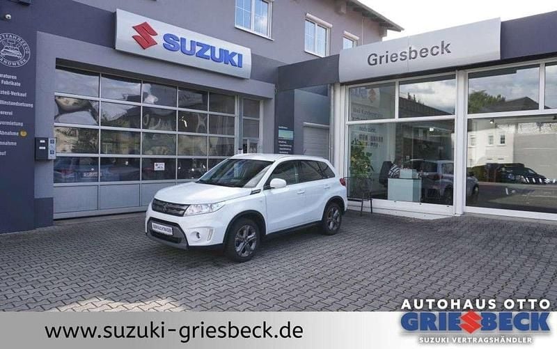 Cool white pearl metallic Gebraucht 2015 Suzuki Vitara Comfort SUV | 14.990 € (Fairer Preis) - Bild 1/4